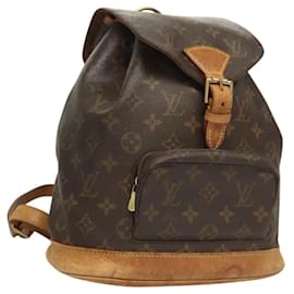 Louis Vuitton-LOUIS VUITTON Monogram Montsouris MM Backpack M51136 LV Auth 124644-Monogram