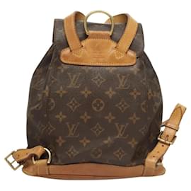 Louis Vuitton-LOUIS VUITTON Monogram Montsouris MM Backpack M51136 LV Auth 124644-Monogram