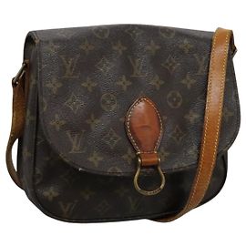 LOUIS VUITTON Monogram Saint Cloud GM Bolso de Hombro M51242 LV Auth 122795 Monograma