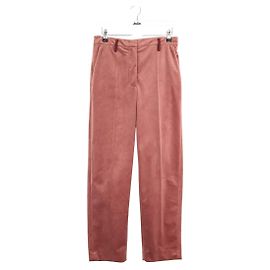 Golden Goose Braune Samtgerade Hose Braun