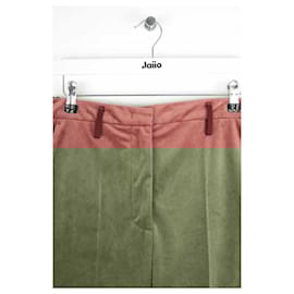 Golden Goose-Straight corduroy pants-Brown