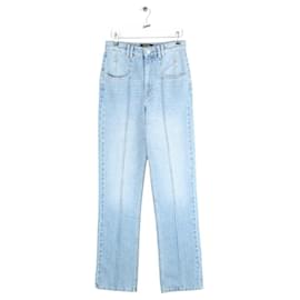 Isabel Marant-Straight cotton jeans-Blue
