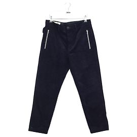 Golden Goose Pantalones rectos de algodón azul Azul