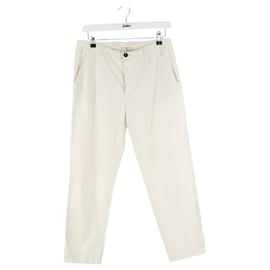 Forte Forte-Straight cotton pants-White