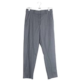 Margaux Lonnberg-Wool straight pants-Grey