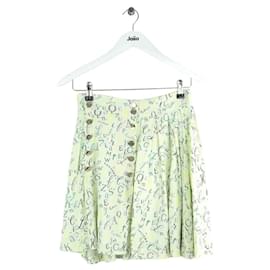 Olympia Le Tan-Yellow mini skirt-Yellow