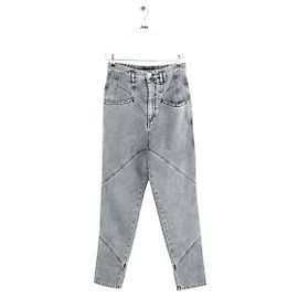 Isabel Marant Jeans slim de algodão cinza Cinza
