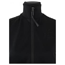 Fendi-Blouson en coton-Noir