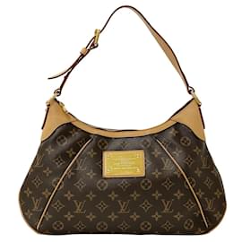 Louis Vuitton-Sac à épaule Monogram Louis Vuitton-Marron,Monogramme
