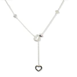 Tiffany & Co-Tiffany 925 Heart Lariat Necklace-Other