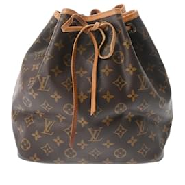 Louis Vuitton-Louis Vuitton Monogram Petit Noe Shoulder Bag-Brown
