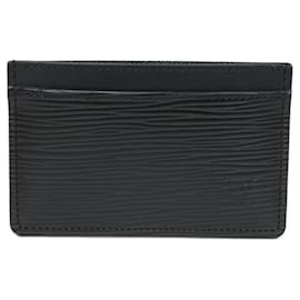 Louis Vuitton-Louis Vuitton Epi Leather Card Case-Black