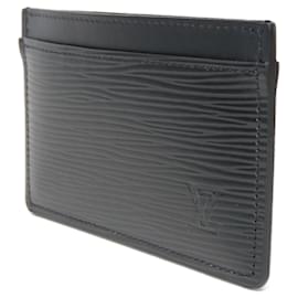 Louis Vuitton-Louis Vuitton Epi Leather Card Case-Black
