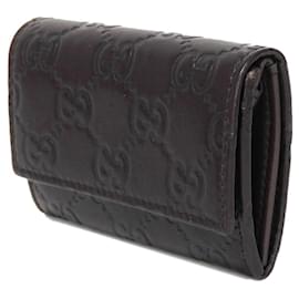 Gucci-Gucci Dark Brown Coin Purse-Dark brown