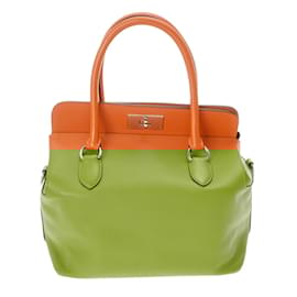 Hermès-Sac à main Hermes Toolbox 26 en orange-Orange