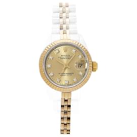 Rolex-Montre pour femmes Rolex Datejust 10P Diamant-Autre