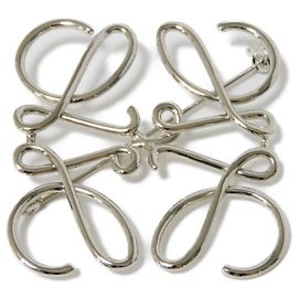 Loewe Anagramm Brosche Silber