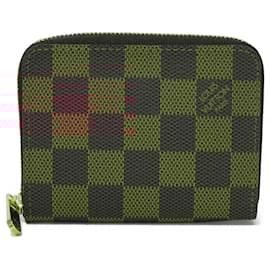 Louis Vuitton-Louis Vuitton Damier Ebene Coin Purse-Brown,Damier ebene