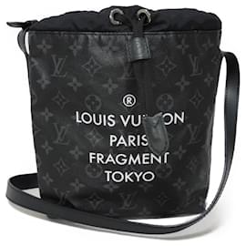 Louis Vuitton-Sac à épaule Monogram Eclipse Louis Vuitton-Noir