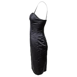 Saint Laurent-Yves Saint Laurent Mini Dress-Black
