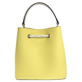 Michael Kors-Michael Kors Leather 2way Bag-Yellow