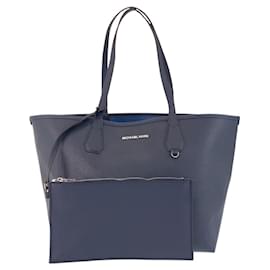Michael Kors-Michael Kors Leather 2way Bag-Blue