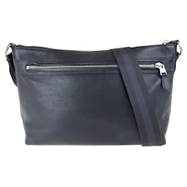 Coach-Coach 54796 Leather Shoulder Bag-Black