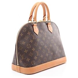 Louis Vuitton-Louis Vuitton Alma Monogram Handbag-Brown