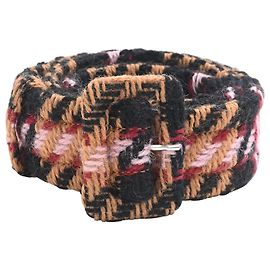 Miu Miu Tweed Belt in Multicolor Wool Multiple colors
