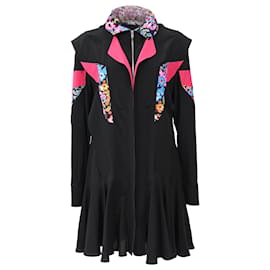 Stella Mc Cartney-Stella McCartney Monica Dress In Black Silk-Black