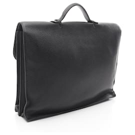 Hermès-Hermes Sac a Depeches Togo Business Bag-Black