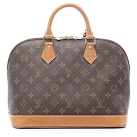 Louis Vuitton-Louis Vuitton Alma PM Monogram Handbag-Brown