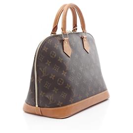 Louis Vuitton-Louis Vuitton Alma PM Monogram Handbag-Brown