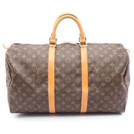 Louis Vuitton-Sac Boston Monogram Keepall 50 de Louis Vuitton-Marron