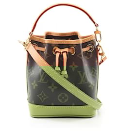 Louis Vuitton-Louis Vuitton Nano Noe Monogram 2way bag-Metallic,Bronze
