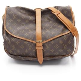 Louis Vuitton-Sac à épaule Monogram Sommeur 35 de Louis Vuitton-Marron