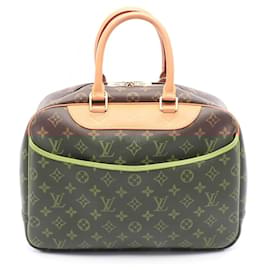 Louis Vuitton-Sac à main Monogram Deauville Louis Vuitton-Marron