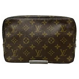 Louis Vuitton-Trousse de toilette Monogram Louis Vuitton-Marron
