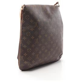 Louis Vuitton-Sac à épaule Musette Monogram Louis Vuitton-Marron