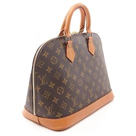 Louis Vuitton-Louis Vuitton Alma PM Monogram Handbag-Brown