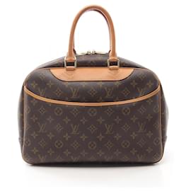 Louis Vuitton-Sac à main Monogram Deauville Louis Vuitton-Marron
