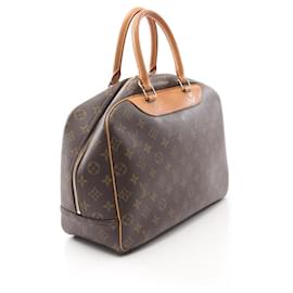 Louis Vuitton-Sac à main Monogram Deauville Louis Vuitton-Marron
