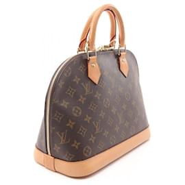 Louis Vuitton-Sac à main Alma Monogram Louis Vuitton-Marron