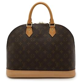 Louis Vuitton-Louis Vuitton Alma Monogram Handbag-Brown