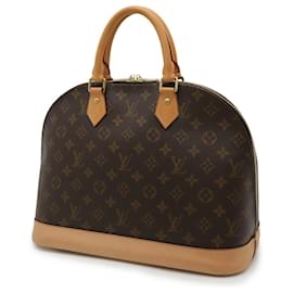 Louis Vuitton-Louis Vuitton Alma Monogram Handbag-Brown