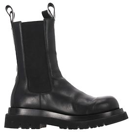 Botas Chelsea Lug em couro preto da Bottega Veneta Preto