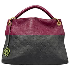 Louis Vuitton-Sac à main épaule Artsy Monogram Empreinte Louis Vuitton-Marron