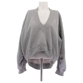 Attico-Gray sweatshirt-Grey