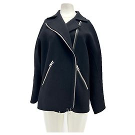 Acne Studios Black Wool Coat Size 36 Black