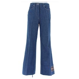 Gucci-Jean évasé bleu-Blue